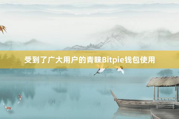 受到了广大用户的青睐Bitpie钱包使用